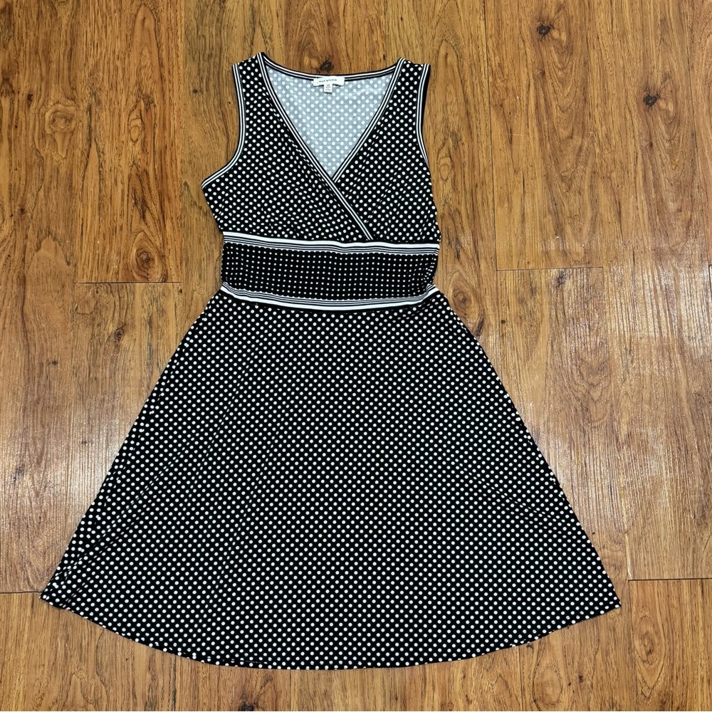 Brand, Max Studio, Women, Black/White, Patterned Dress, Size XS